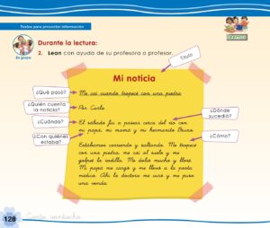 Libro Cuaderno de trabajo – Comunicación – 1 – Pág 130 – Resumido pdf