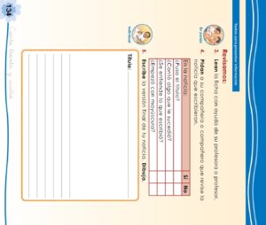 Libro Cuaderno de trabajo – Comunicación – 1 – Pág 136 – Resuelto pdf