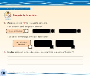 Libro Cuaderno de trabajo – Comunicación – 1 – Pág 146 – Resuelto pdf