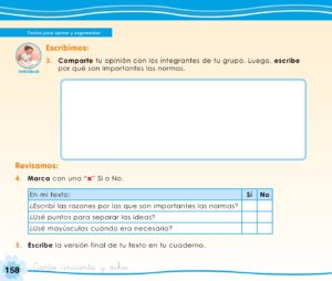Libro Cuaderno de trabajo – Comunicación – 1 – Pág 160 – Resuelto pdf