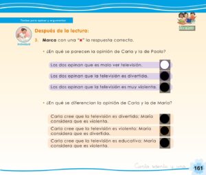 Libro Cuaderno de trabajo – Comunicación – 1 – Pág 163 – Resuelto pdf