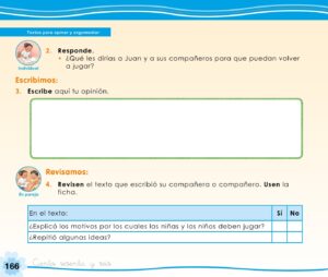Libro Cuaderno de trabajo – Comunicación – 1 – Pág 168 – Resuelto pdf