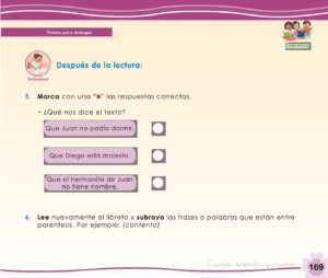 Libro Cuaderno de trabajo – Comunicación – 1 – Pág 171 – Resuelto pdf