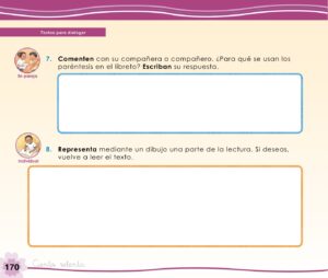 Libro Cuaderno de trabajo – Comunicación – 1 – Pág 172 – Resuelto pdf