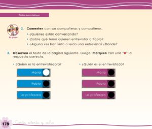 Libro Cuaderno de trabajo – Comunicación – 1 – Pág 180 – Resuelto pdf