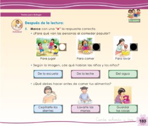 Libro Cuaderno de trabajo – Comunicación – 1 – Pág 185 – Resuelto pdf