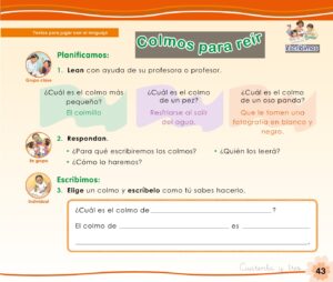 Libro Cuaderno de trabajo – Comunicación – 1 – Pág 45 – Resuelto pdf