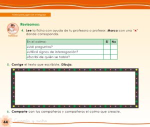 Libro Cuaderno de trabajo – Comunicación – 1 – Pág 46 – Resuelto pdf