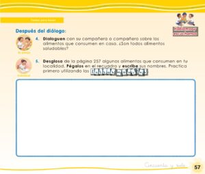 Libro Cuaderno de trabajo – Comunicación – 1 – Pág 59 – Resuelto pdf