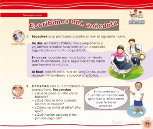 Libro Cuaderno de trabajo – Comunicación – 1 – Pág 77 – Resuelto pdf