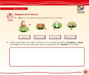 Libro Cuaderno de trabajo – Comunicación – 1 – Pág 83 – Resuelto pdf