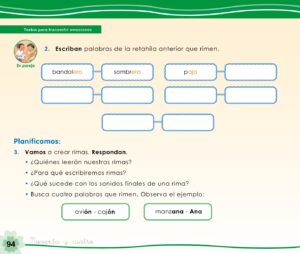 Libro Cuaderno de trabajo – Comunicación – 1 – Pág 96 – Resuelto pdf