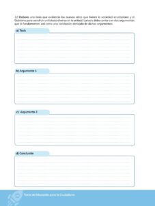 Libro Educación para la Ciudadanía – Bachillerato General – Primero de Bachillerato – Pág 115 – Resuelto pdf