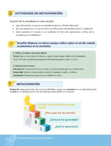 Libro Educación para la Ciudadanía – Bachillerato General – Primero de Bachillerato – Pág 127 – Resuelto pdf