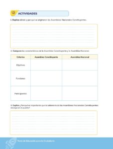 Libro Educación para la Ciudadanía – Bachillerato General – Primero de Bachillerato – Pág 131 – Resuelto pdf