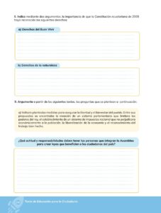 Libro Educación para la Ciudadanía – Bachillerato General – Primero de Bachillerato – Pág 135 – Resuelto pdf