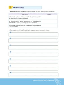 Libro Educación para la Ciudadanía – Bachillerato General – Primero de Bachillerato – Pág 146 – Resuelto pdf