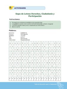 Libro Educación para la Ciudadanía – Bachillerato General – Primero de Bachillerato – Pág 176 – Resuelto pdf