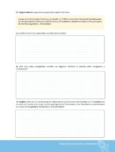 Libro Educación para la Ciudadanía – Bachillerato General – Primero de Bachillerato – Pág 18 – Resuelto pdf