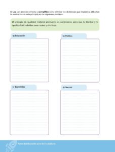 Libro Educación para la Ciudadanía – Bachillerato General – Primero de Bachillerato – Pág 35 – Resumido pdf