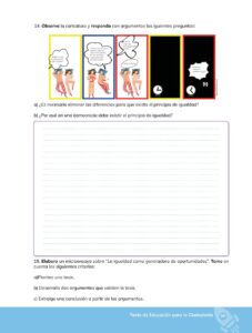 Libro Educación para la Ciudadanía – Bachillerato General – Primero de Bachillerato – Pág 40 – Resuelto pdf