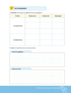 Libro Educación para la Ciudadanía – Bachillerato General – Primero de Bachillerato – Pág 48 – Resuelto pdf