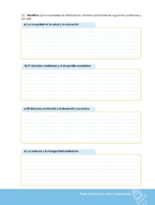 Libro Educación para la Ciudadanía – Bachillerato General – Primero de Bachillerato – Pág 78 – Resuelto pdf