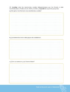 Libro Educación para la Ciudadanía – Bachillerato General – Primero de Bachillerato – Pág 80 – Resuelto pdf