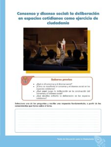 Libro Educación para la Ciudadanía – Bachillerato General – Primero de Bachillerato – Pág 86 – Resuelto pdf