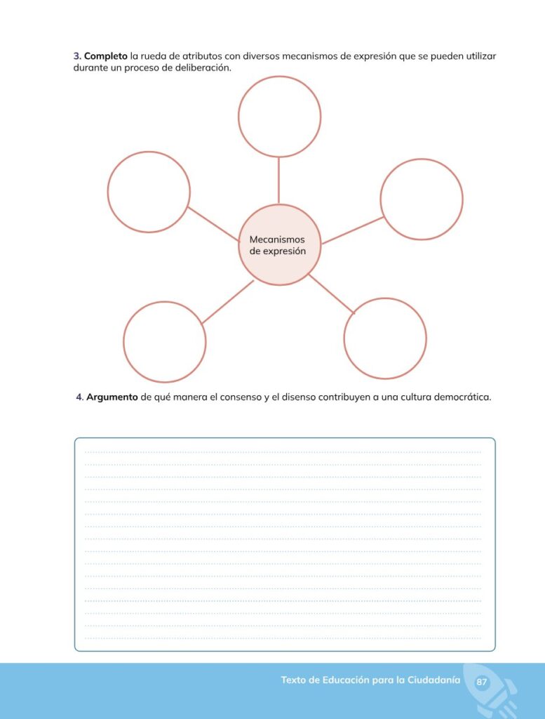 Educación para la Ciudadanía – Bachillerato General – Primer - Página 88 - Contenido informativo Resumido