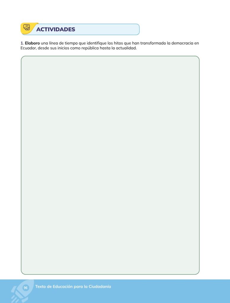 Educación para la Ciudadanía – Bachillerato General – Primer - Página 97 - Contenido informativo Resumido