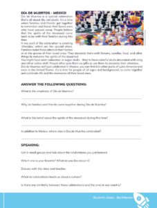 Libro ENGLISH 1 – High School Level – Student book for curricular transition – Pág 10 – Resuelto pdf