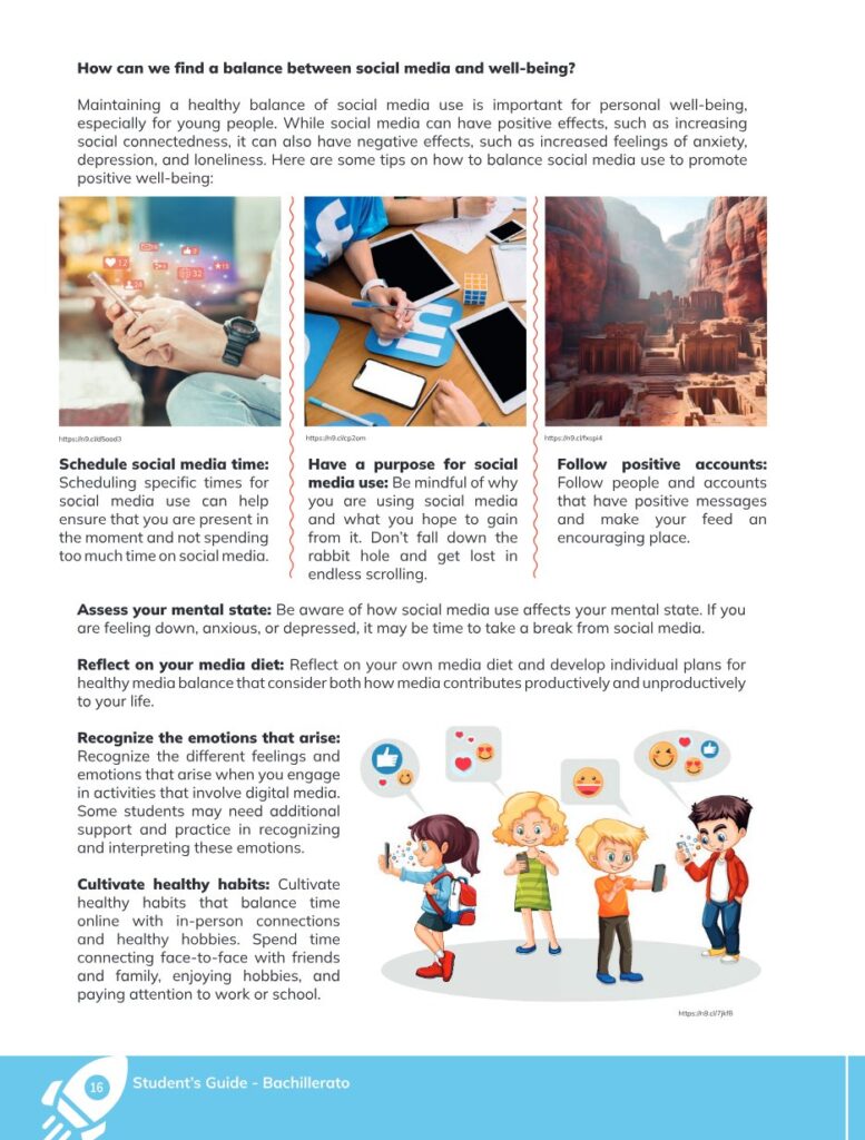 ENGLISH 1 – High School Level – Student book for curricular - Página 17 - Contenido informativo Resumido