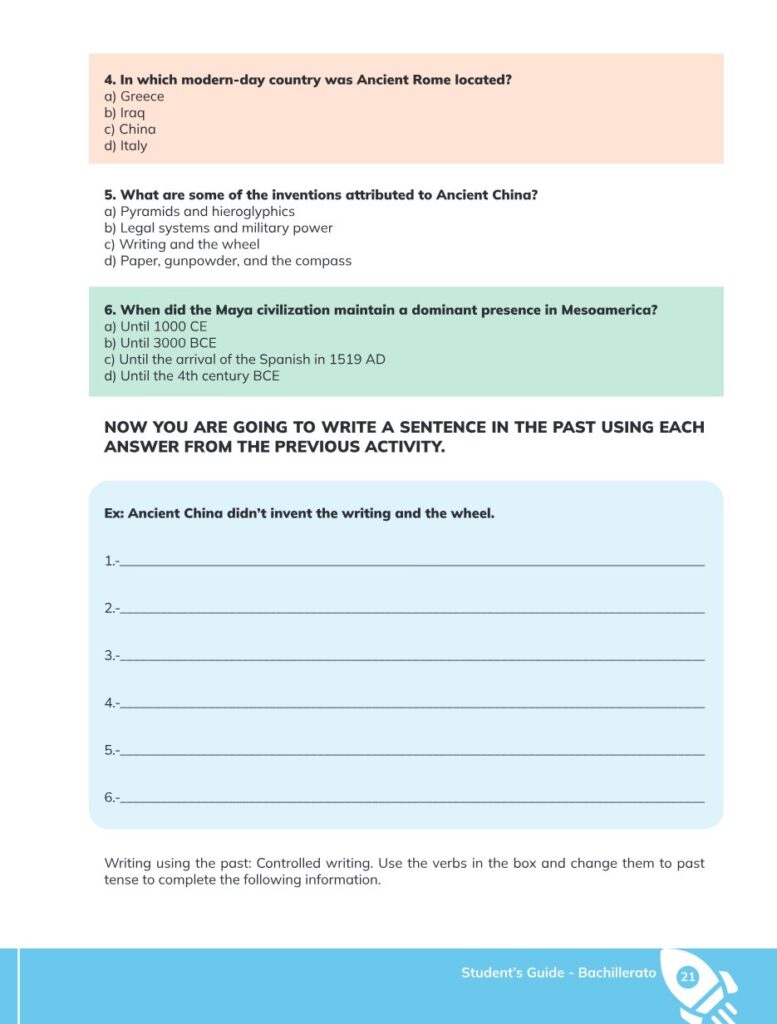 ENGLISH 1 – High School Level – Student book for curricular - Página 22 - Contenido informativo Resumido