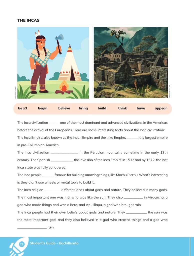 ENGLISH 1 – High School Level – Student book for curricular - Página 23 - Contenido informativo Resumido