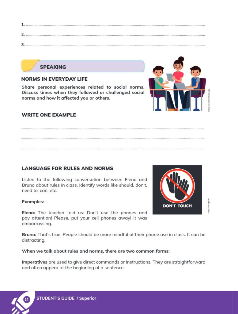 English 10 - General Basic Education – Superior Sublevel - S - Página 15 - Ejercicios Resuelto