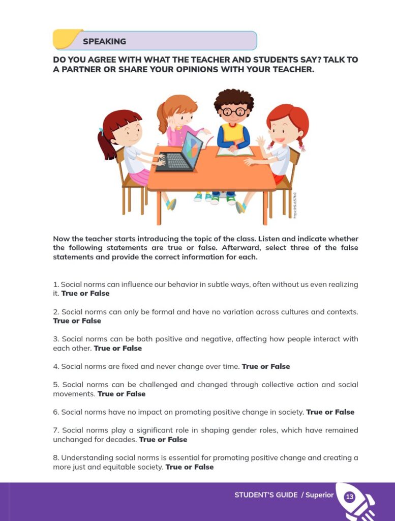 ENGLISH - General Basic Education – Superior Sublevel - Stud - Página 14 - Ejercicios Resuelto