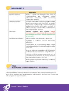 Libro ENGLISH – General Basic Education – Superior Sublevel – Student text for curricular transition – (texto no indica grado específico) – Pág 17 – Resumido pdf