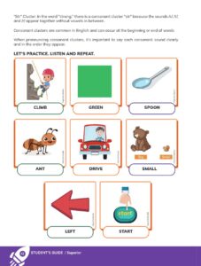 Libro ENGLISH – General Basic Education – Superior Sublevel – Student text for curricular transition – (texto no indica grado específico) – Pág 43 – Resumido pdf