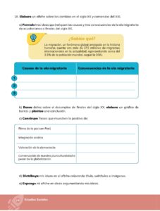 Libro Estudios Sociales – Educación General Básica – Séptimo de Básica – Pág 107 – Resuelto pdf