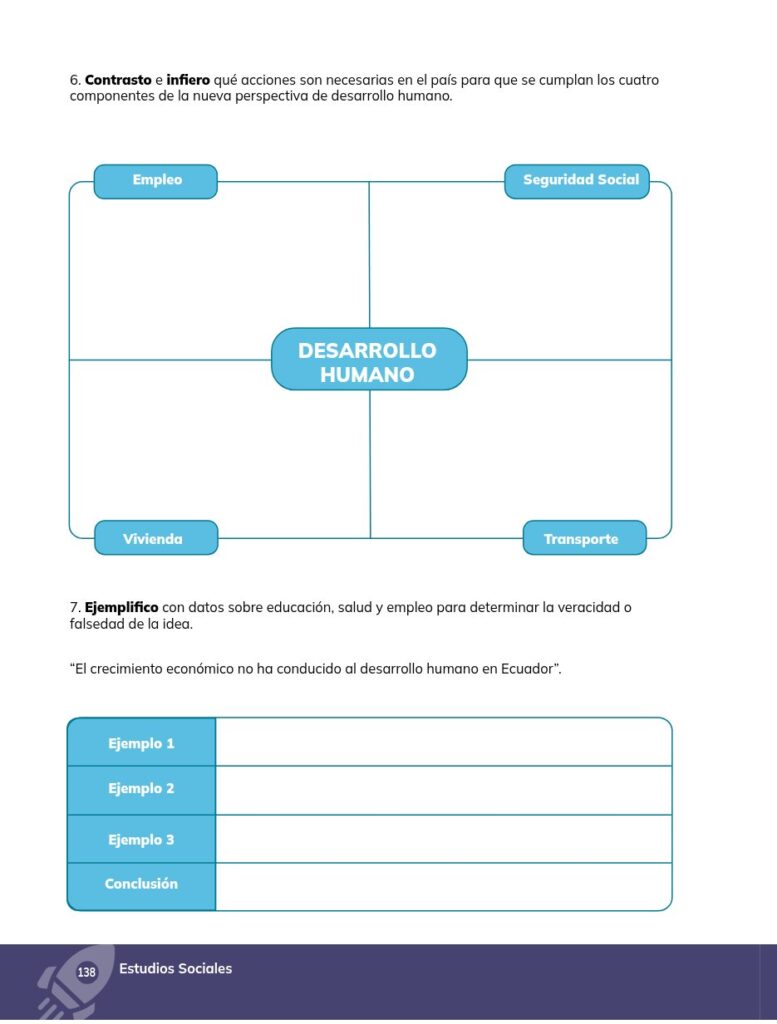 ESTUDIOS SOCIALES - Educación General Básica - Subnivel Supe - Página 139 - Contenido informativo Resumido