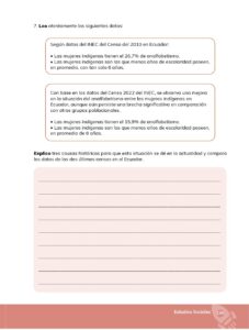 Libro Estudios Sociales – Educación General Básica – Séptimo de Básica – Pág 140 – Resuelto pdf