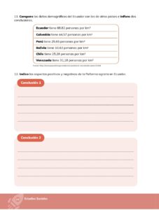Libro Estudios Sociales – Educación General Básica – Séptimo de Básica – Pág 143 – Resuelto pdf
