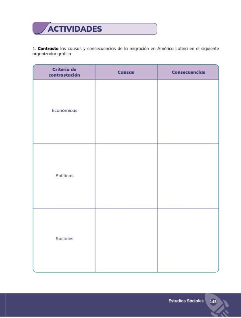 ESTUDIOS SOCIALES - Educación General Básica - Subnivel Supe - Página 146 - Ejercicios Resuelto