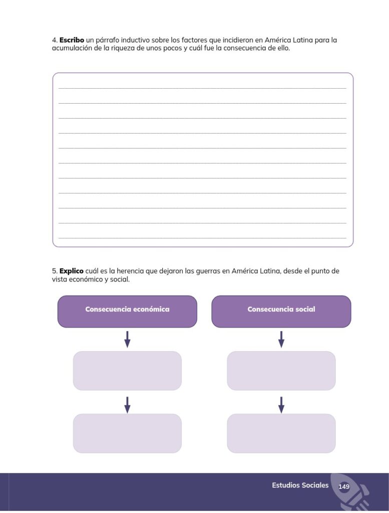 ESTUDIOS SOCIALES - Educación General Básica - Subnivel Supe - Página 150 - Ejercicios Resuelto