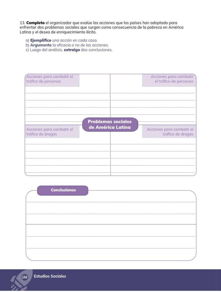 ESTUDIOS SOCIALES - Educación General Básica - Subnivel Supe - Página 157 - Ejercicios Resuelto