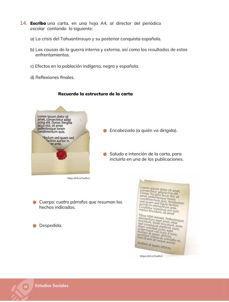 Estudios Sociales - Educación General Básica - Séptimo de Bá - Página 17 - Contenido informativo Resumido
