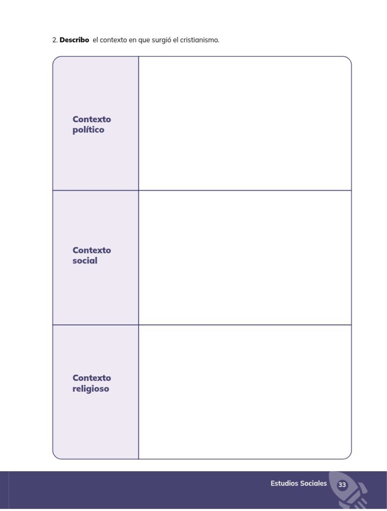 ESTUDIOS SOCIALES - Educación General Básica - Subnivel Supe - Página 34 - Ejercicios Resuelto