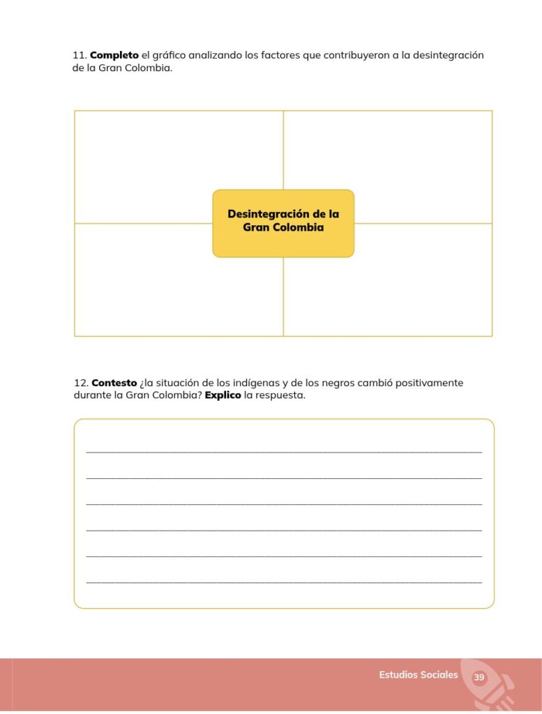 Estudios Sociales - Educación General Básica - Séptimo de Bá - Página 40 - Ejercicios Resuelto