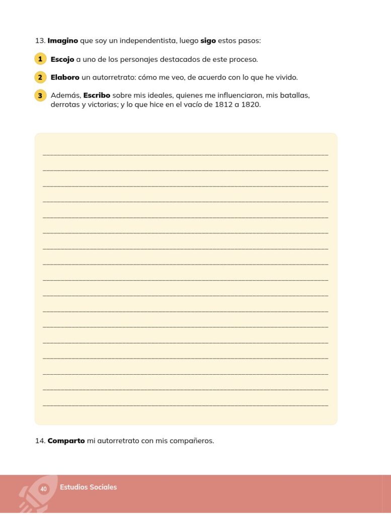 Estudios Sociales - Educación General Básica - Séptimo de Bá - Página 41 - Ejercicios Resuelto